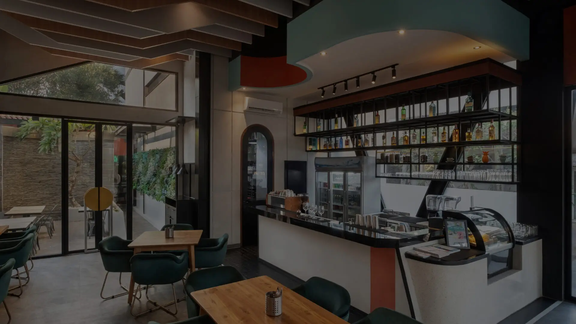 Mapogu Cafe interior dining area