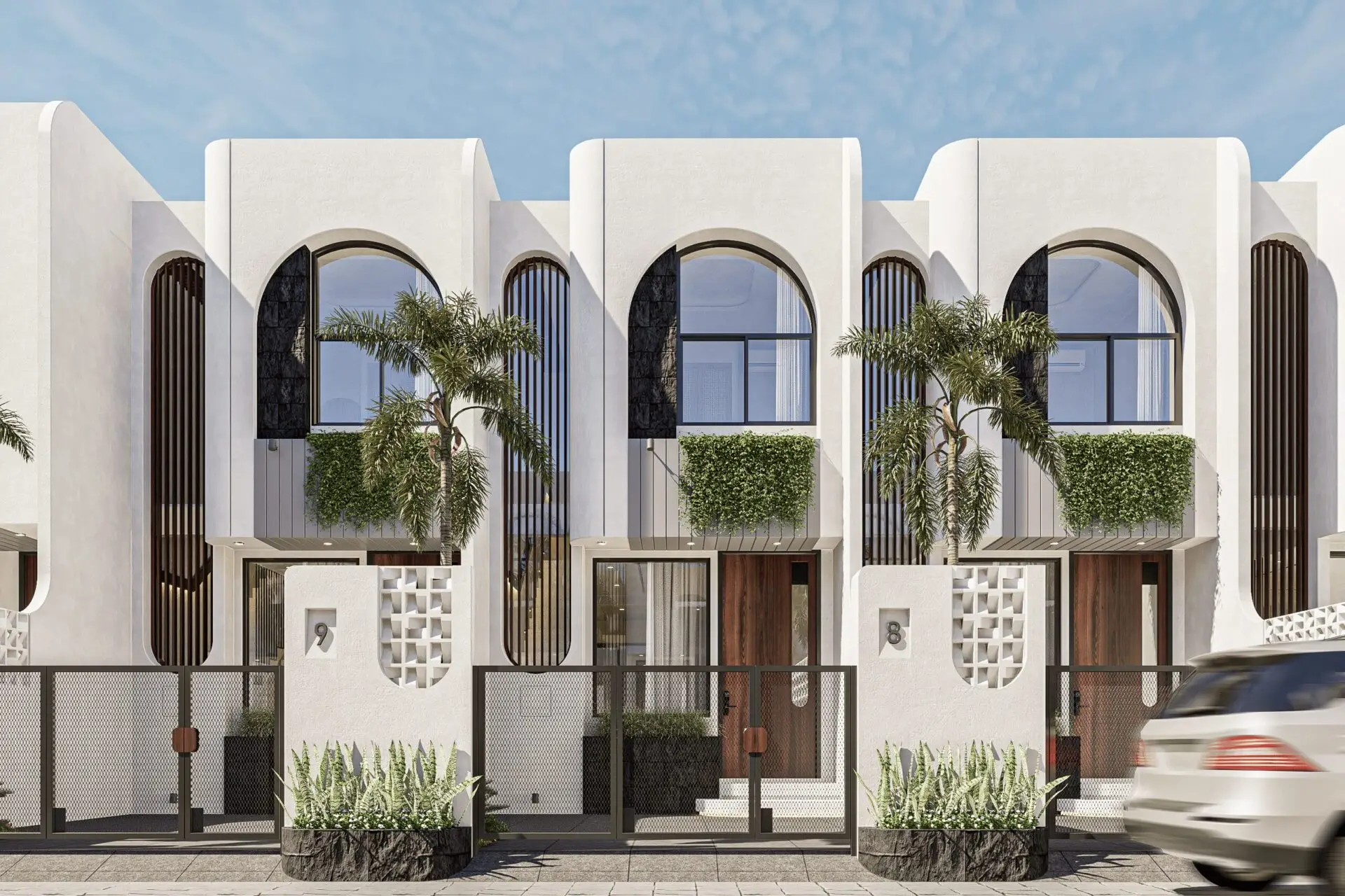 Bali Dian Residence mediterranean architecture style - Manon Design Studio