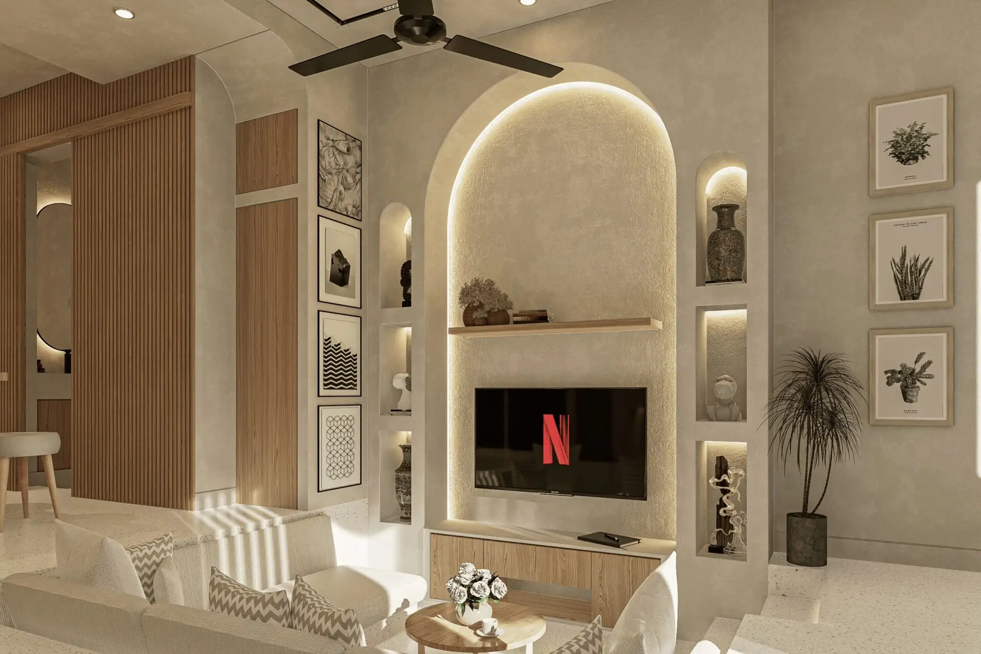 Bali Dian Residence mediterranean architecture style - Manon Design Studio