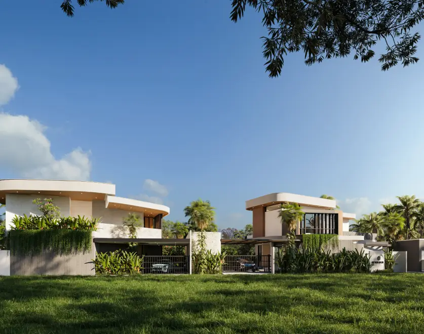 Contemporary twin villas - Manon Design Studio