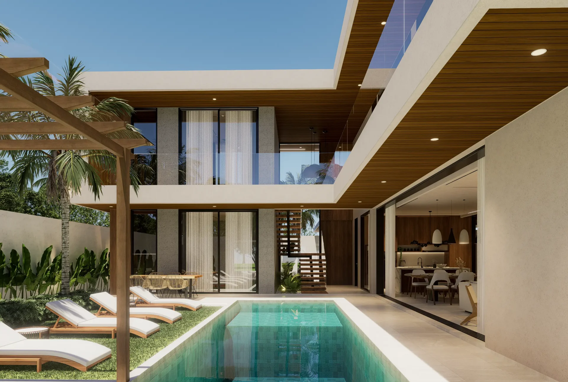 Modern Facade Materials - Manon Design Studio