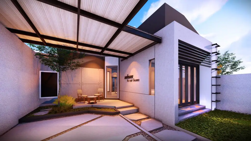 Modern Facade Materials - Manon Design Studio