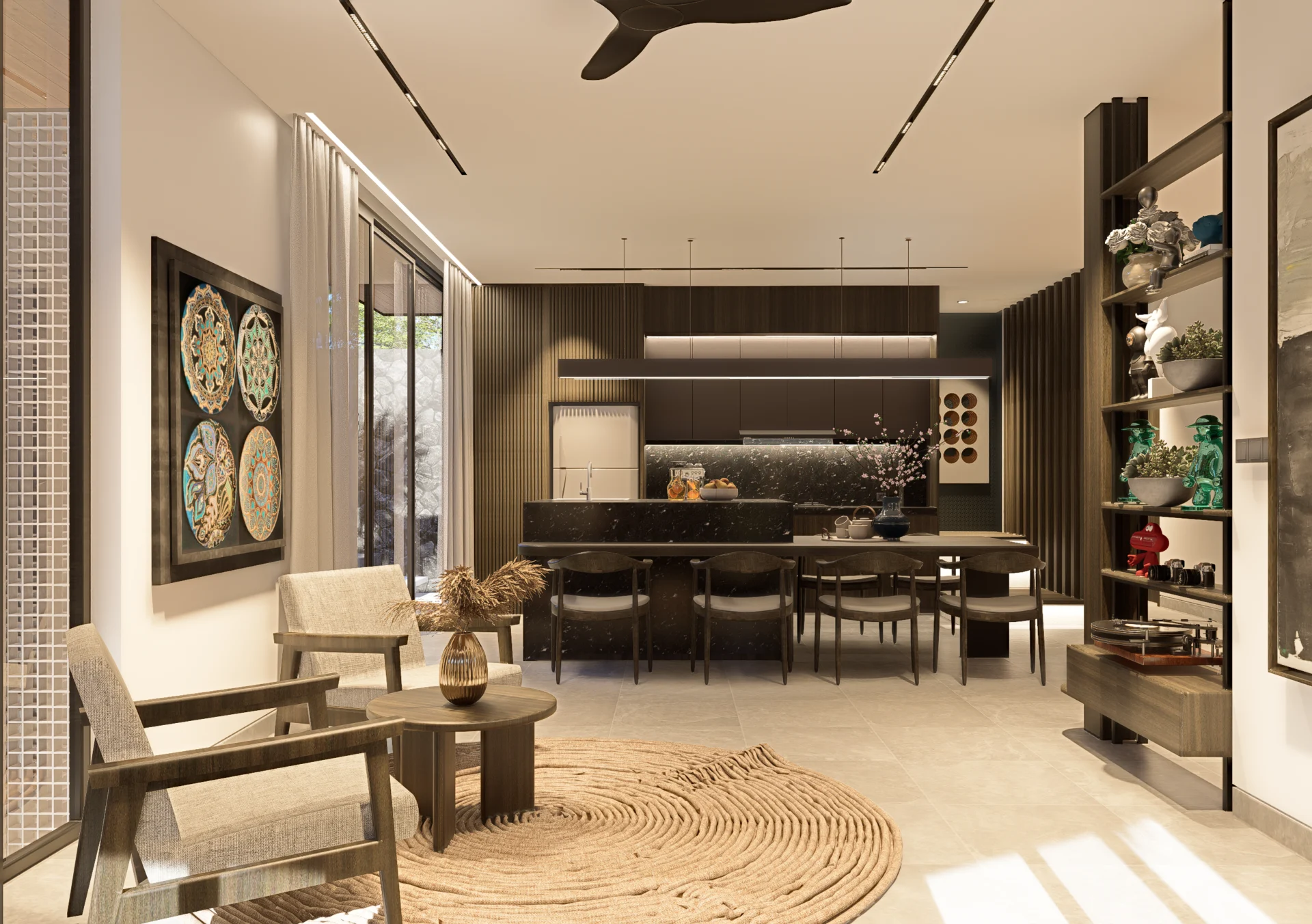 Build a Minimalist Modern Tropical House