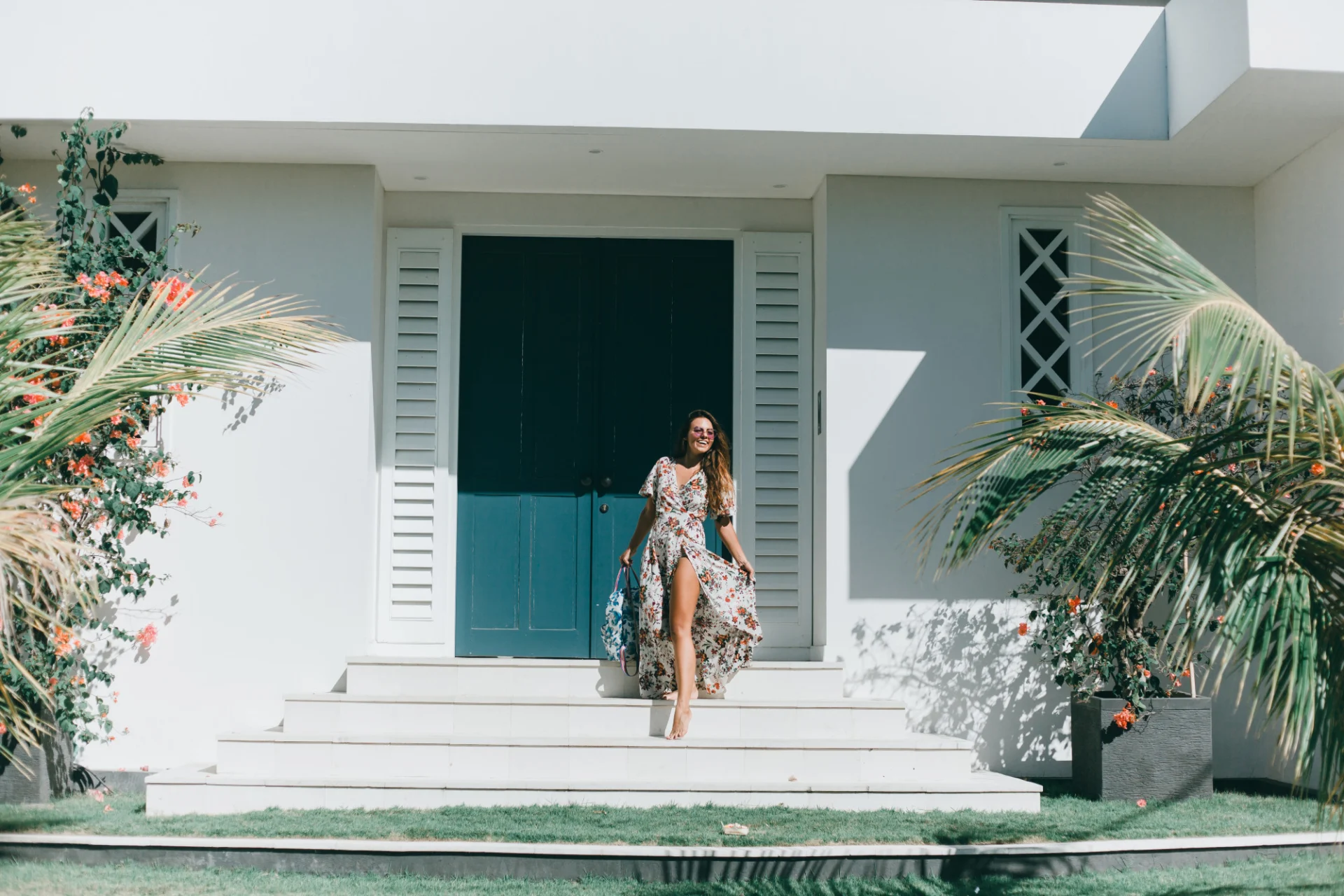 Woman in Front of House - Manon Design Studio