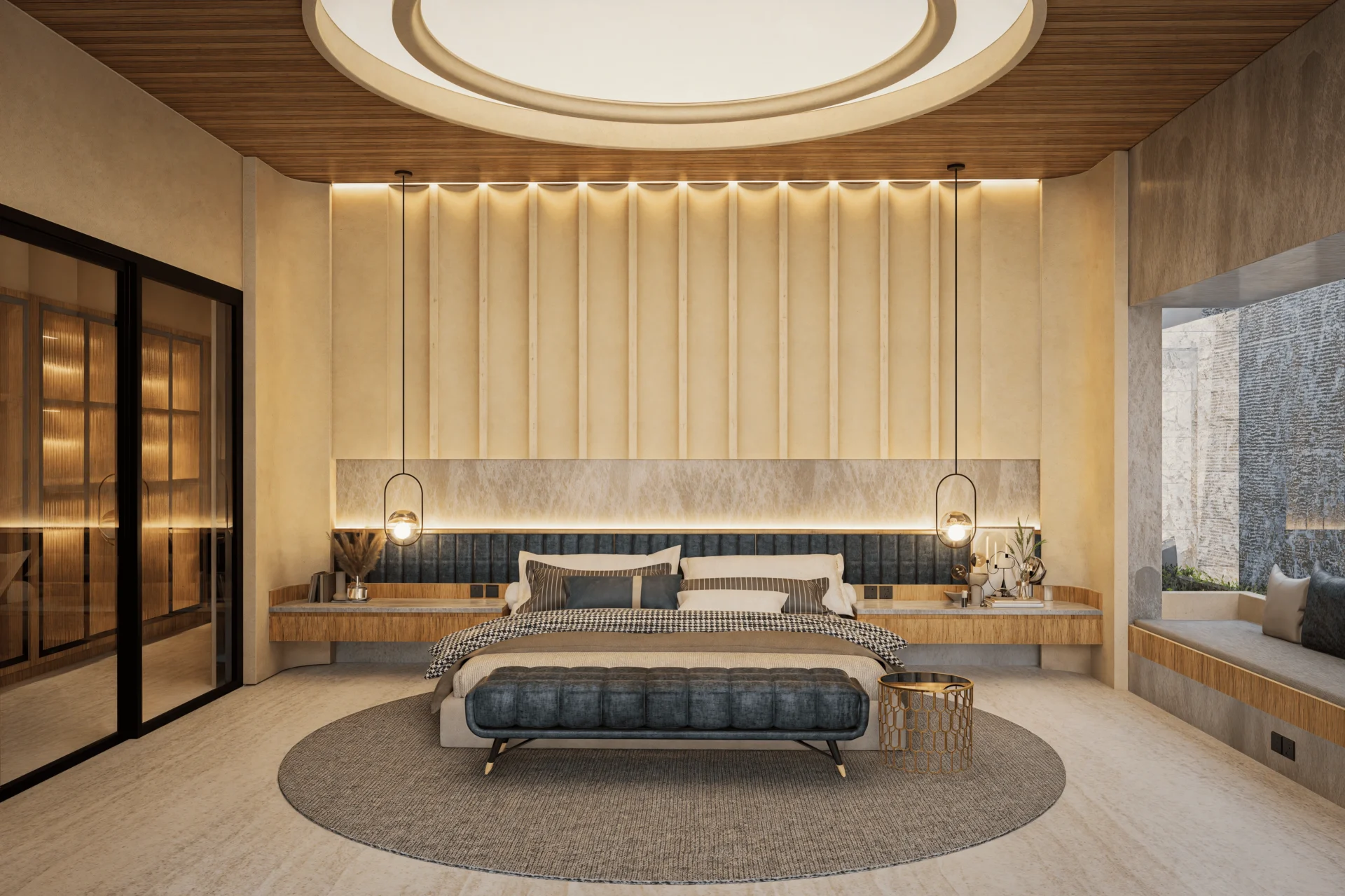 Luxury Master Bedroom Plan for Comfort and Elegance