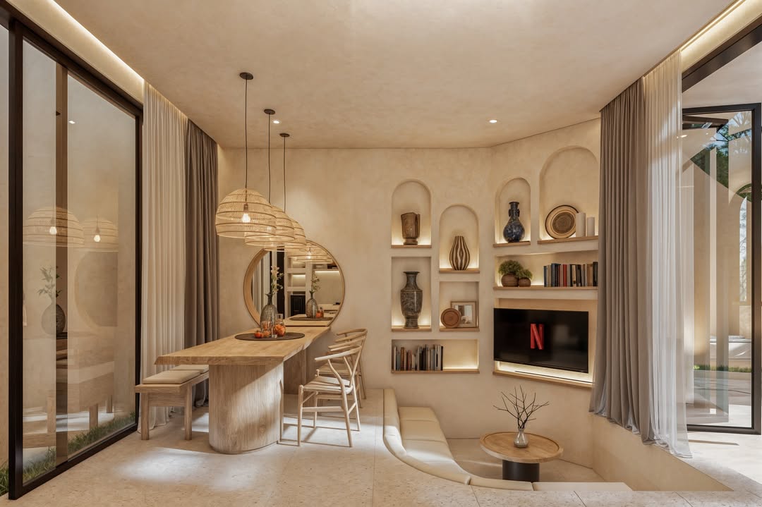 Mediterranean Interior Design - Manon Design Studio