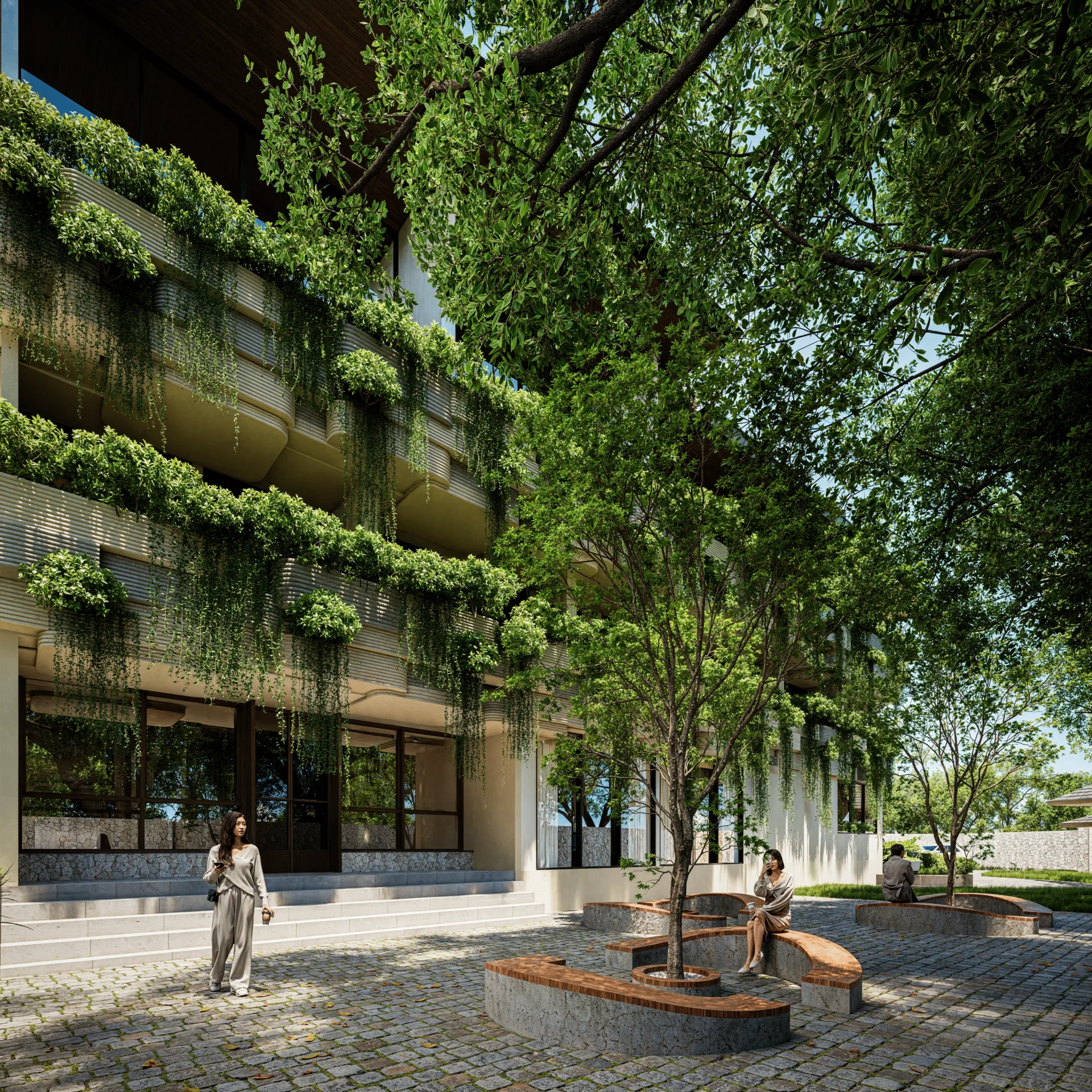 How Green Walls Architecture Brings Nature to Life