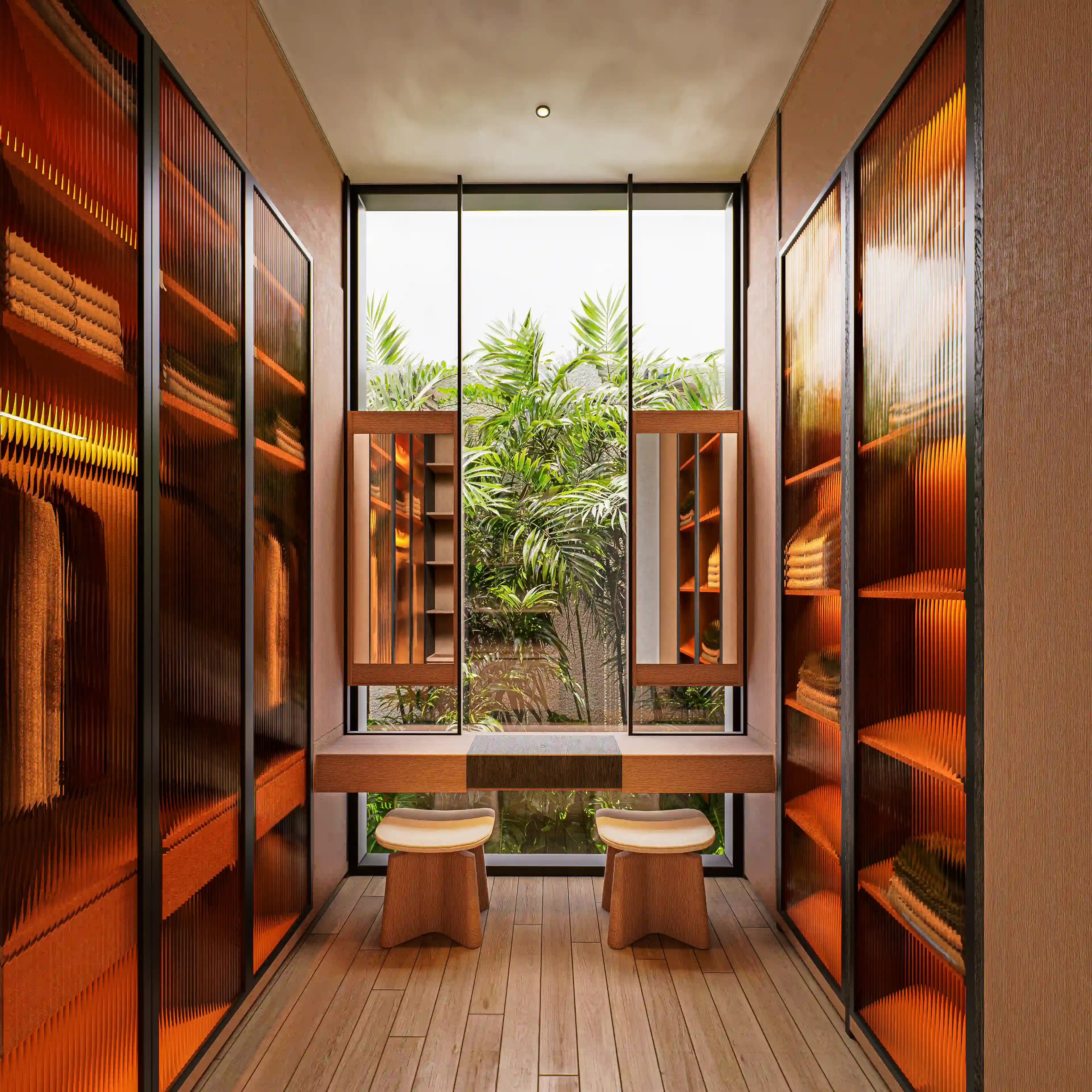 walking in closet design