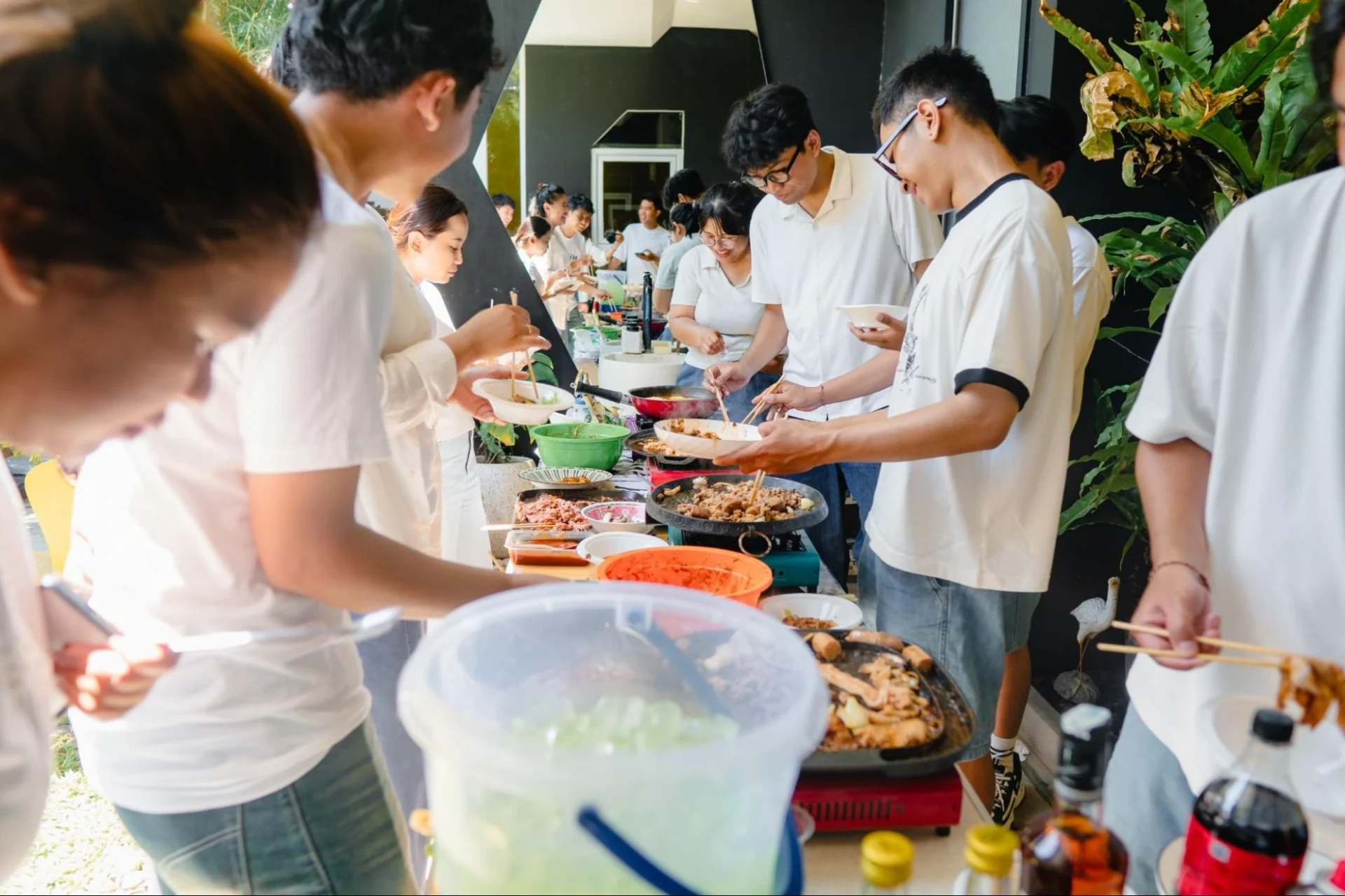corporate lunch