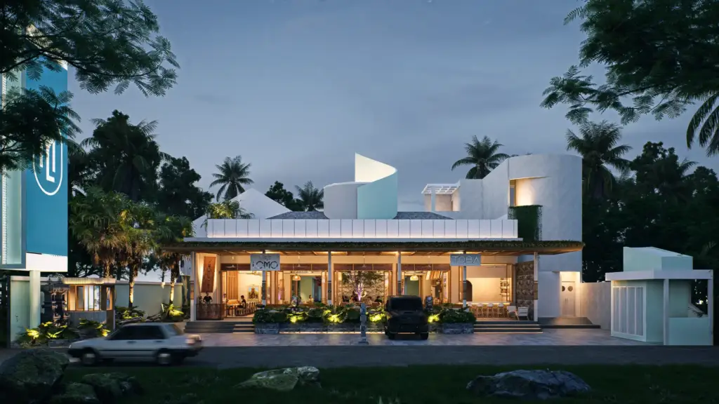 Cafe LOMO & TOBA Restaurant Feature Cafe and Restaurant Design Bali 2