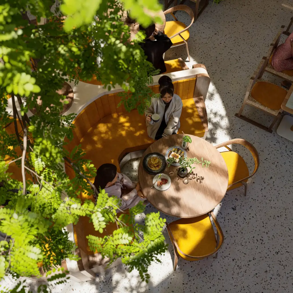 TOBA Restaurant Features Tropical Restaurant Design in Bali 12