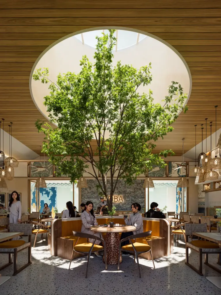 TOBA Restaurant Features Tropical Restaurant Design in Bali 8