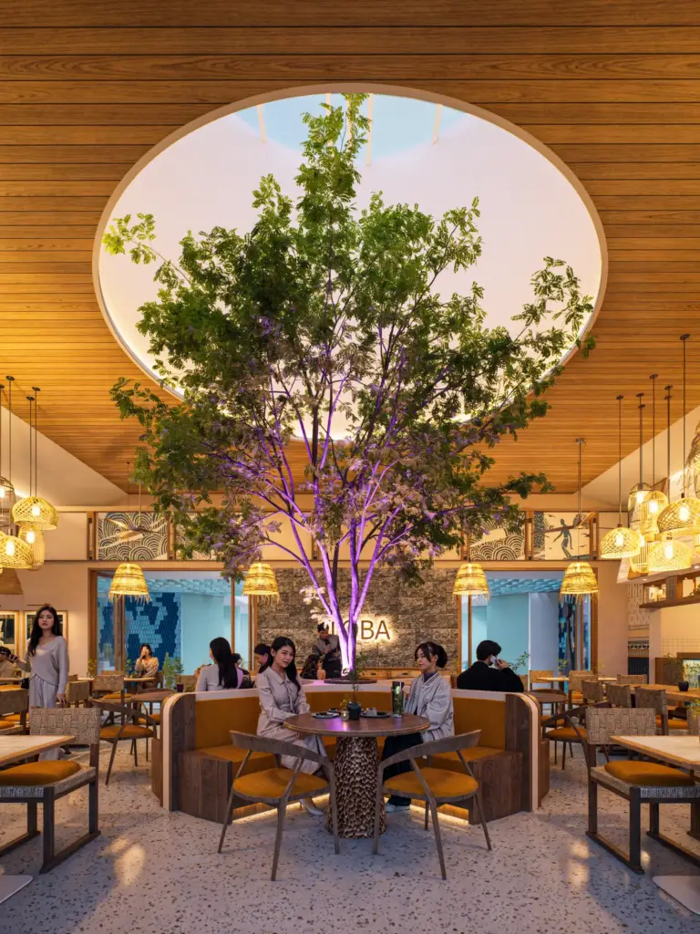 TOBA Restaurant Features Tropical Restaurant Design in Bali 1