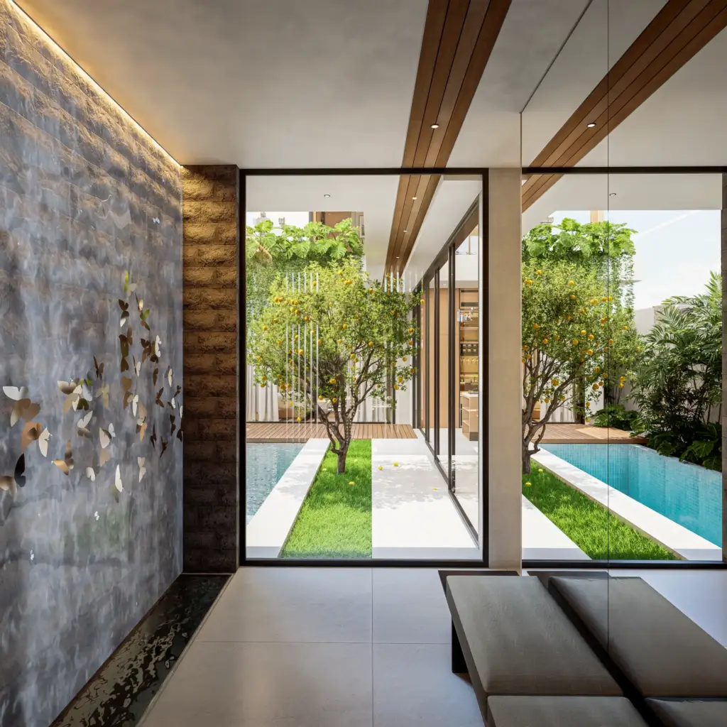 Mariposa House Features Modern Tropical House Architecture 1