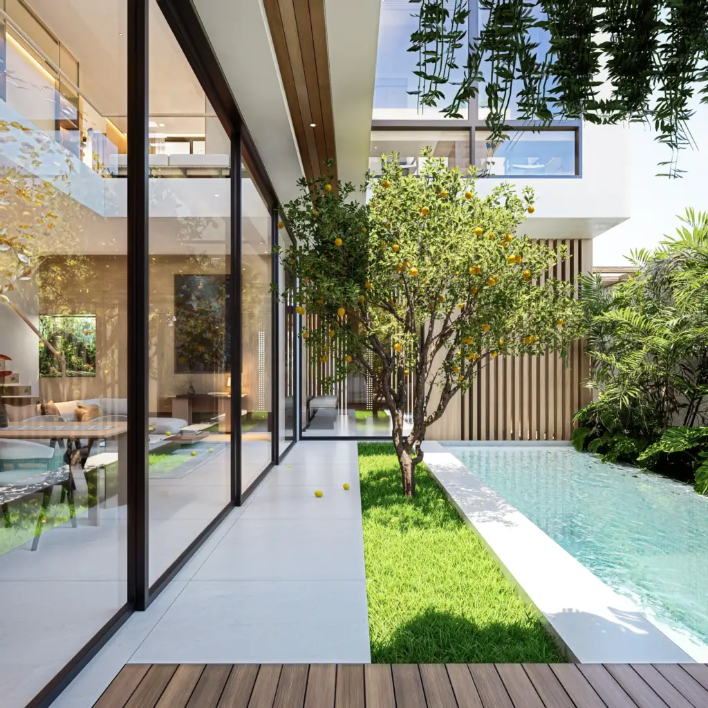 Mariposa House Features Modern Tropical House Architecture 12