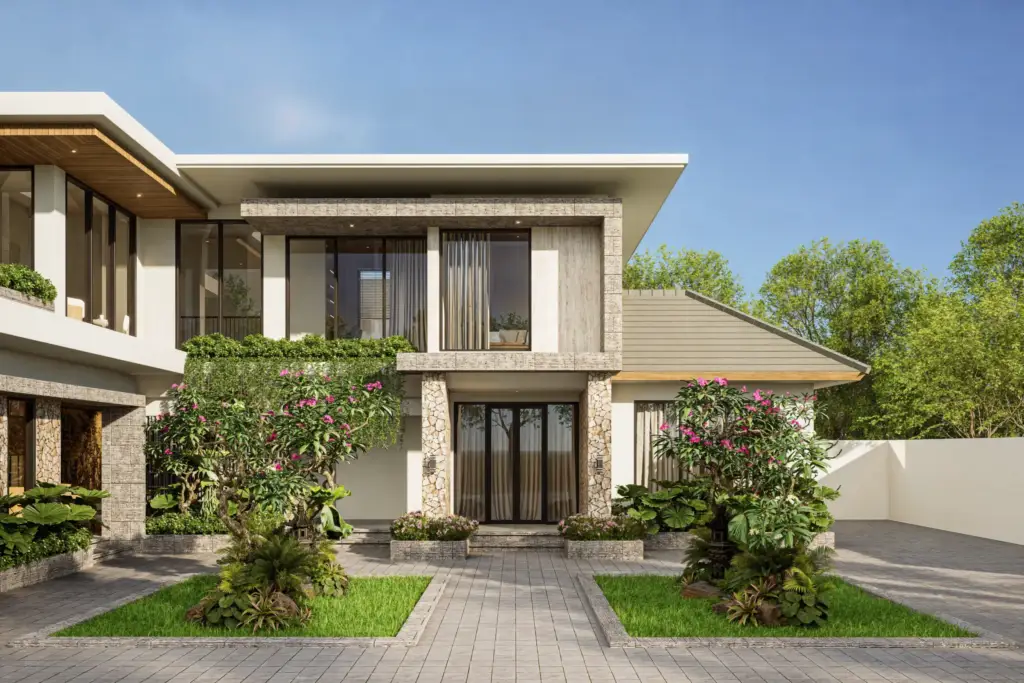 engga house - modern tropical house Bali 10