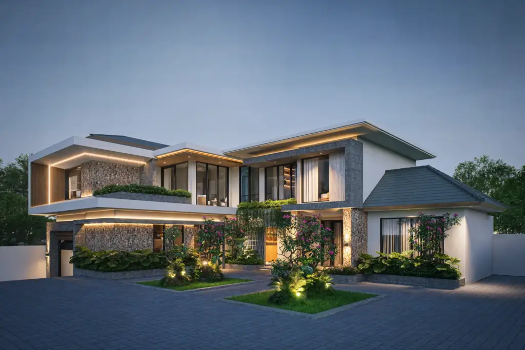 engga house - modern tropical house Bali