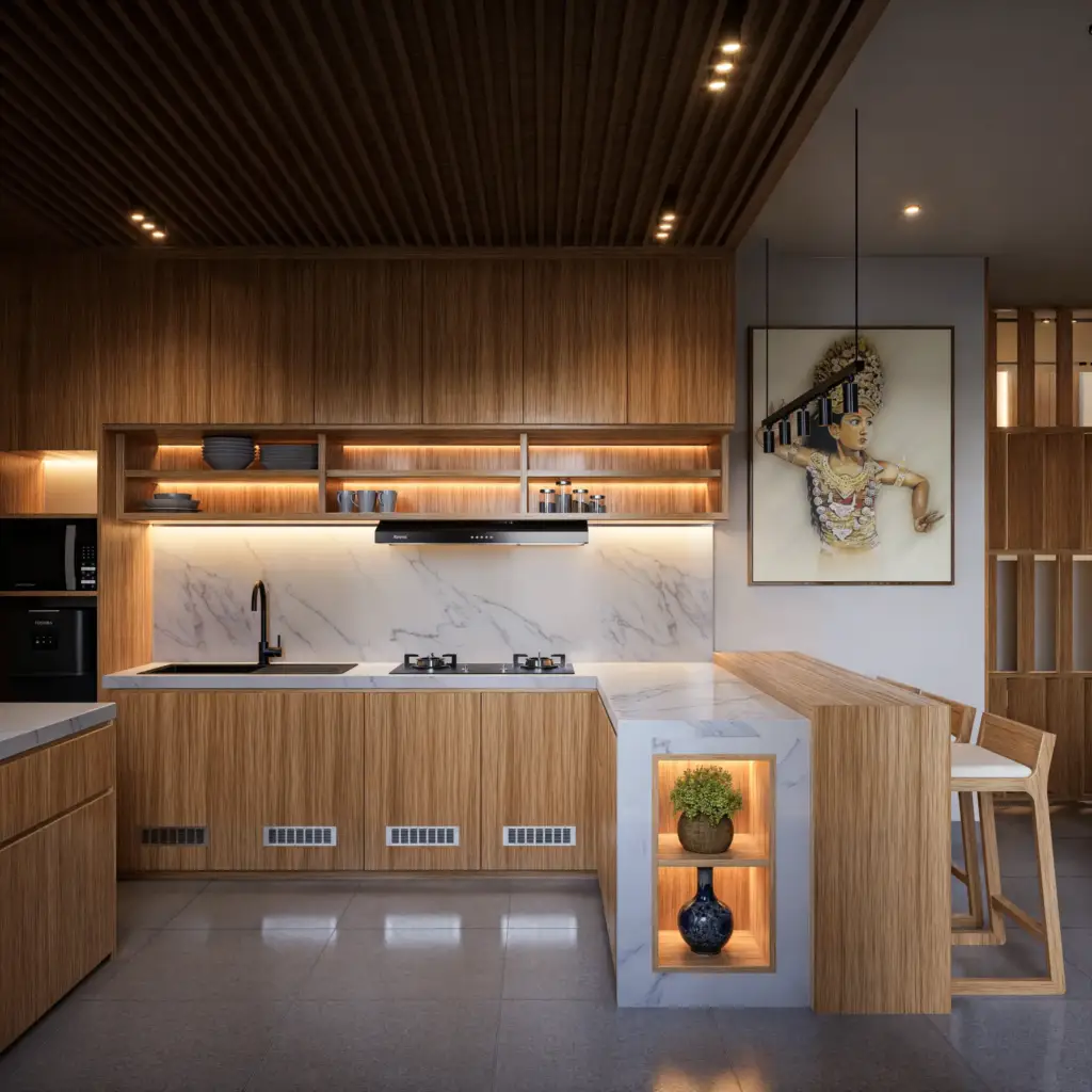 engga house - modern tropical house Bali 12