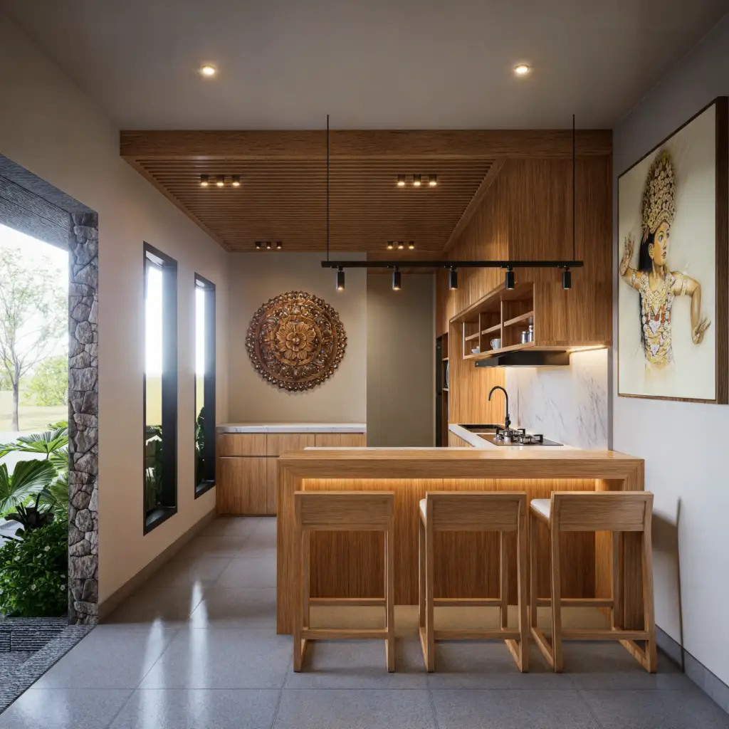 engga house - modern tropical house Bali 13