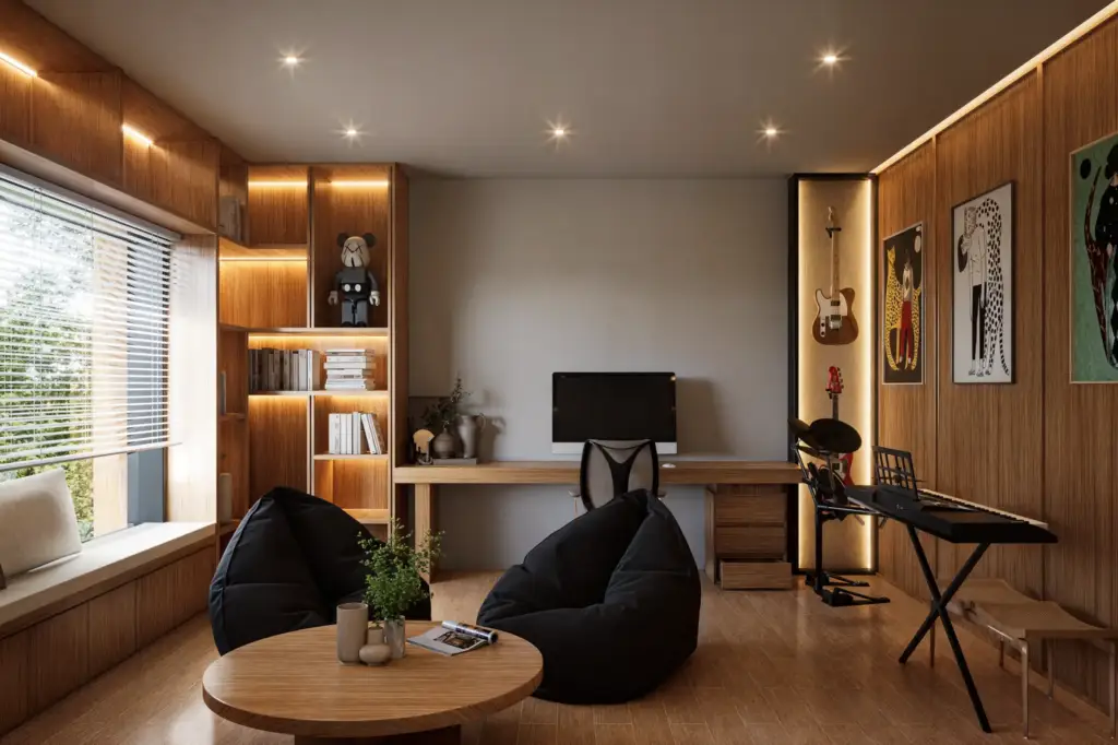 engga house - modern tropical house Bali 6