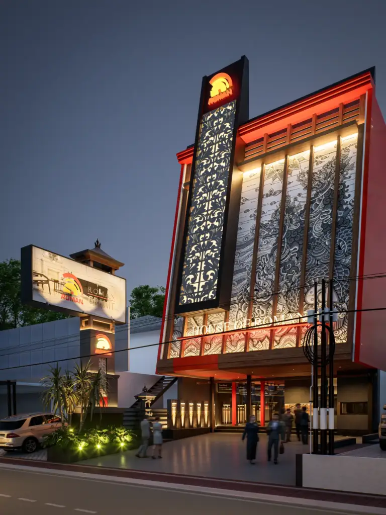House Of Roman - showroom interior design Bali 13