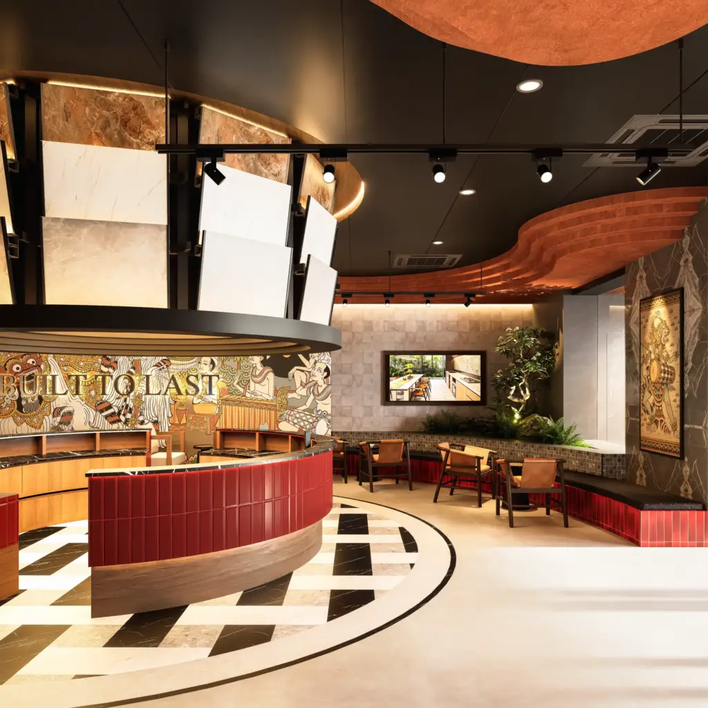 House Of Roman - showroom interior design Bali 15