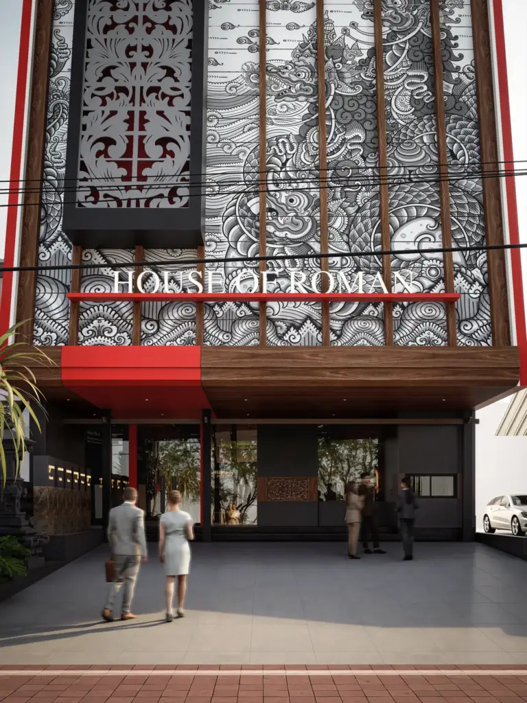 House Of Roman - showroom interior design Bali 10