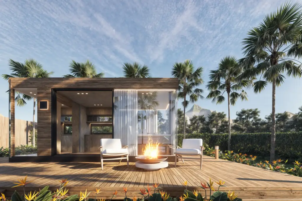 Solitary Cabin tropical cabin resort design in Jembrana, Bali