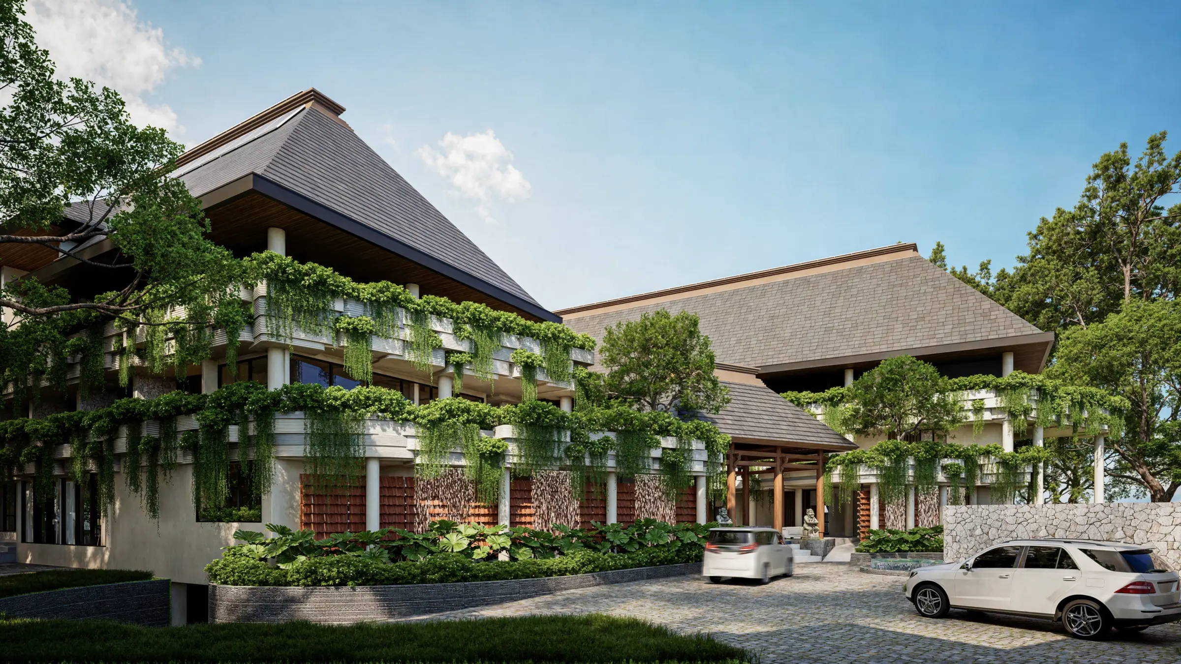 Toya Raga apartment design in Jimbaran, Bali by Manon Design Studio