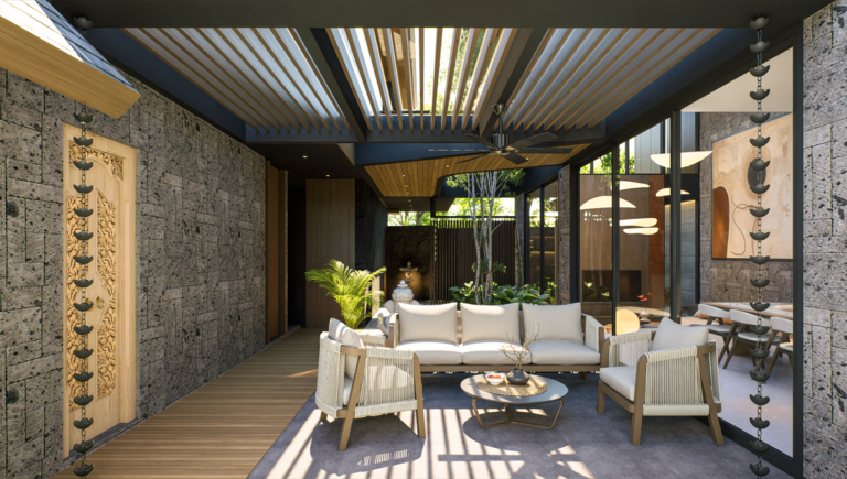 Outdoor Living Space Design for Bali's Climate